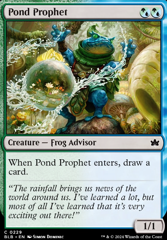 Featured card: Pond Prophet