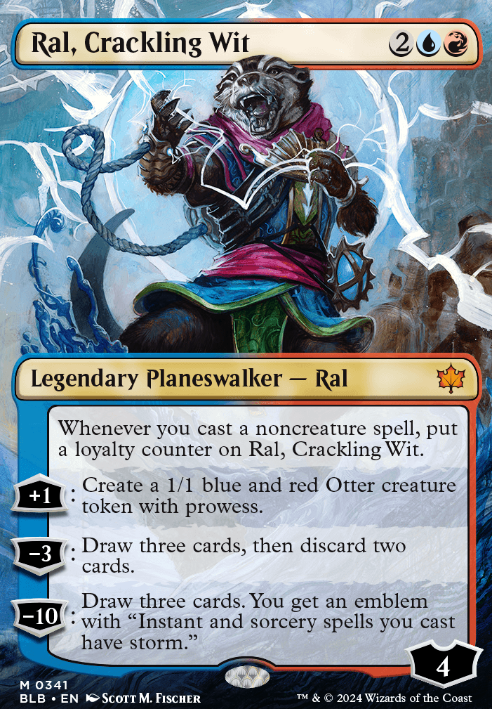 Commander: Ral, Crackling Wit