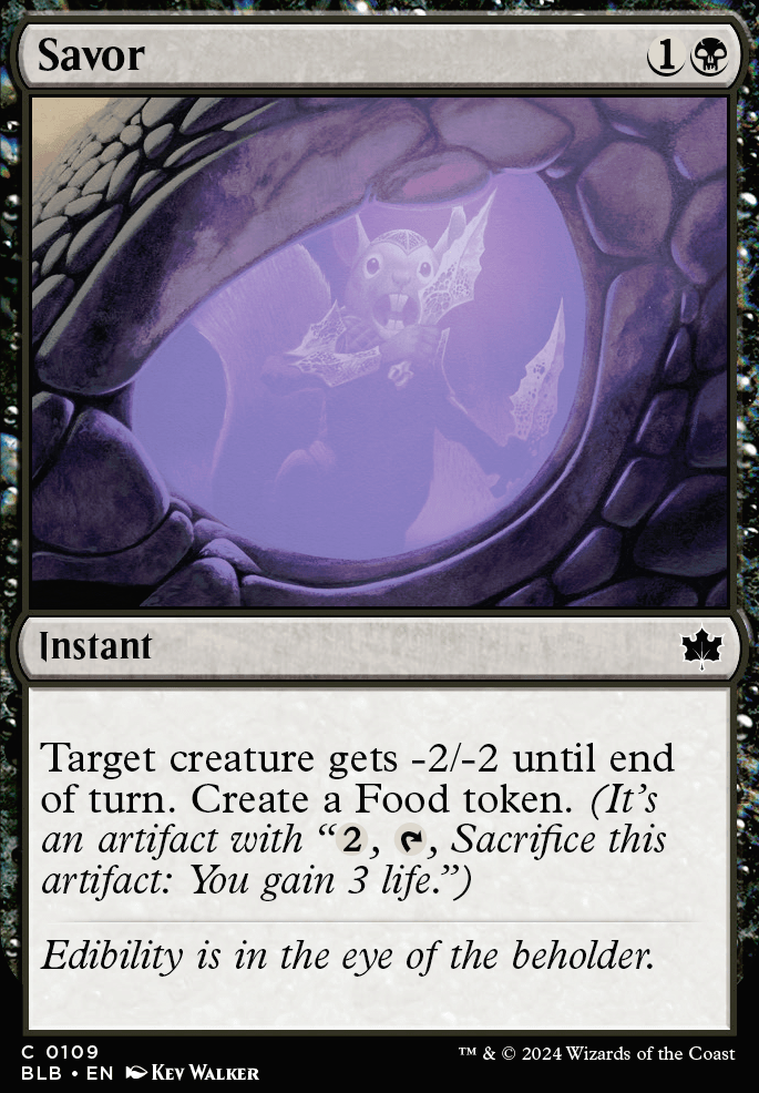 Savor feature for Mono black 9/24