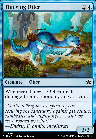 Featured card: Thieving Otter