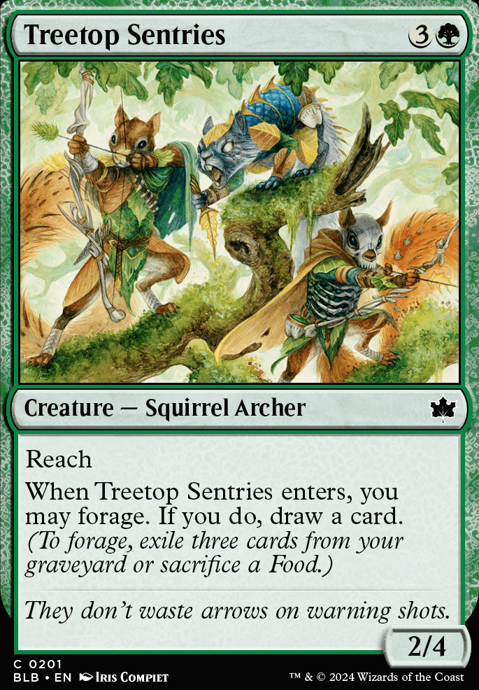 Featured card: Treetop Sentries