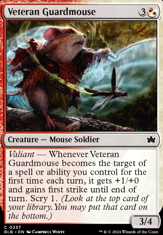 Featured card: Veteran Guardmouse