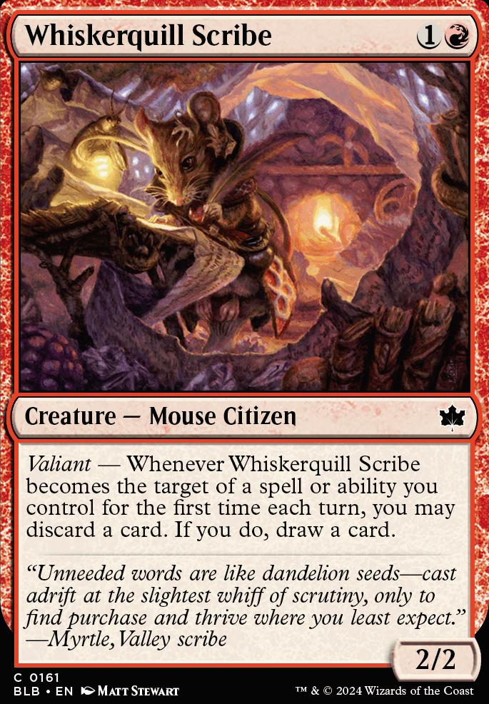 Featured card: Whiskerquill Scribe