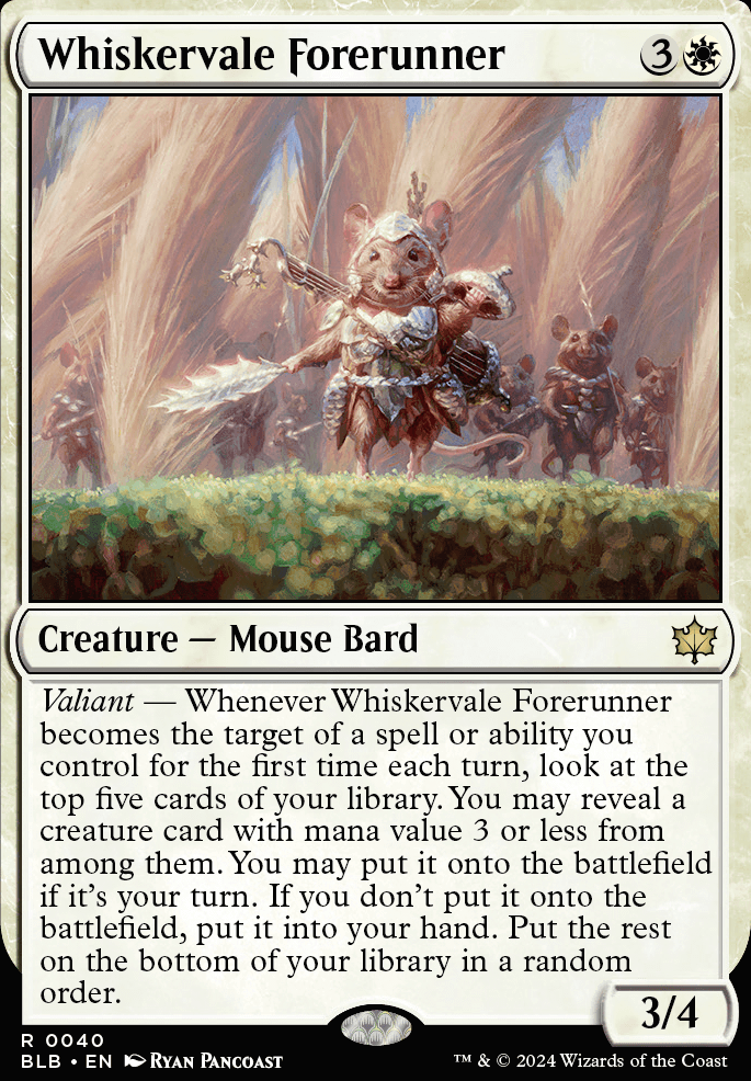 Featured card: Whiskervale Forerunner