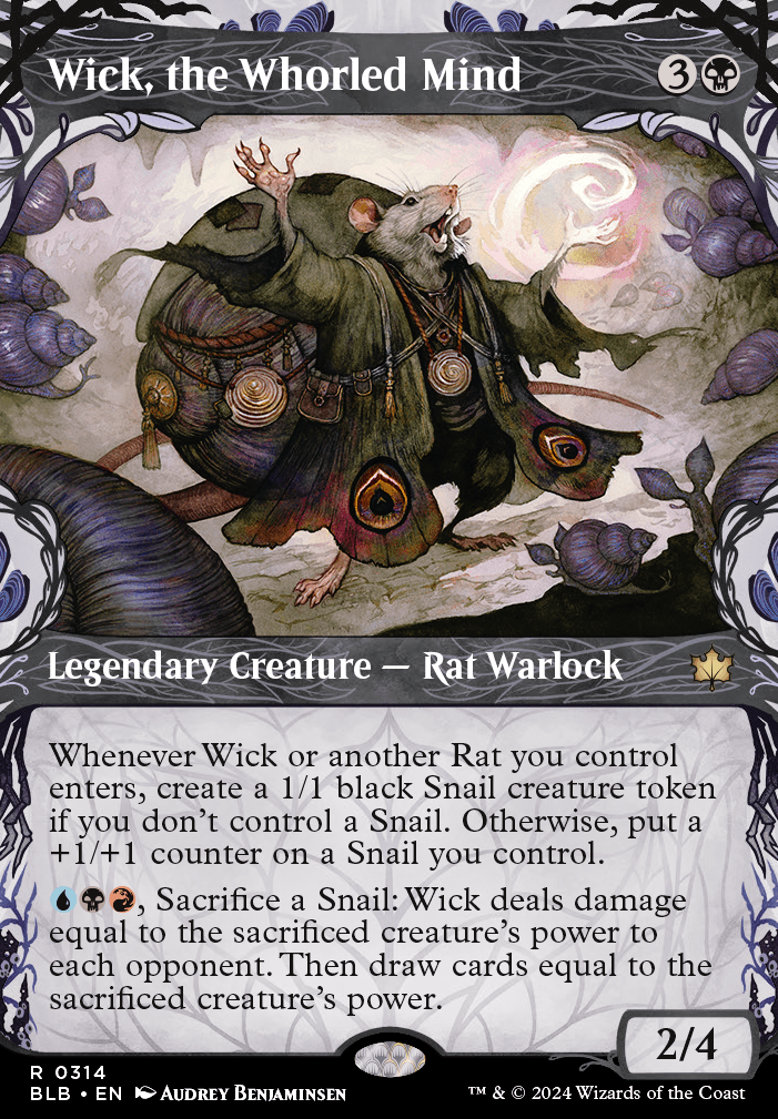 Commander: Wick, the Whorled Mind