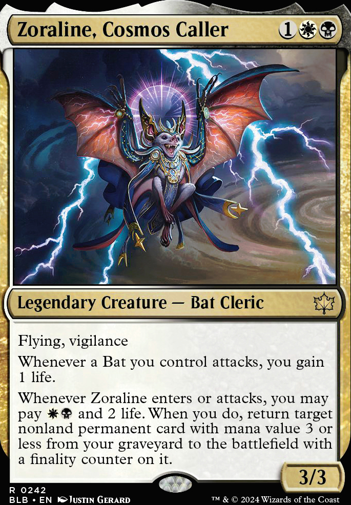 Featured card: Zoraline, Cosmos Caller