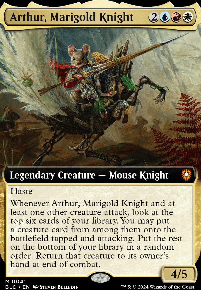 Commander: Arthur, Marigold Knight