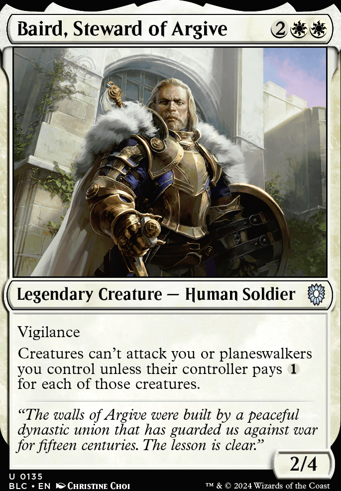 Featured card: Baird, Steward of Argive