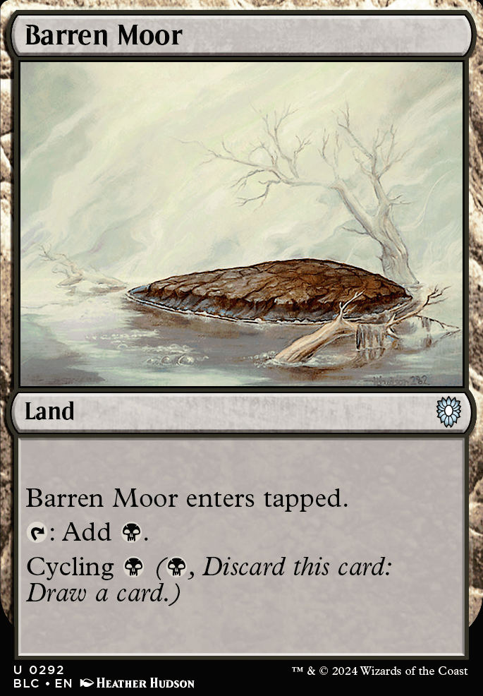 Featured card: Barren Moor