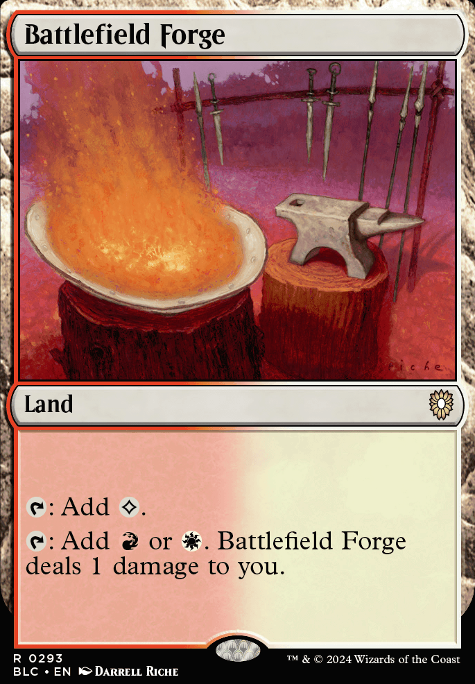 Battlefield Forge feature for Boros Burn