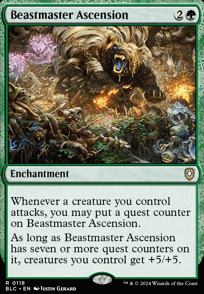 Beastmaster Ascension feature for Squirreled Away