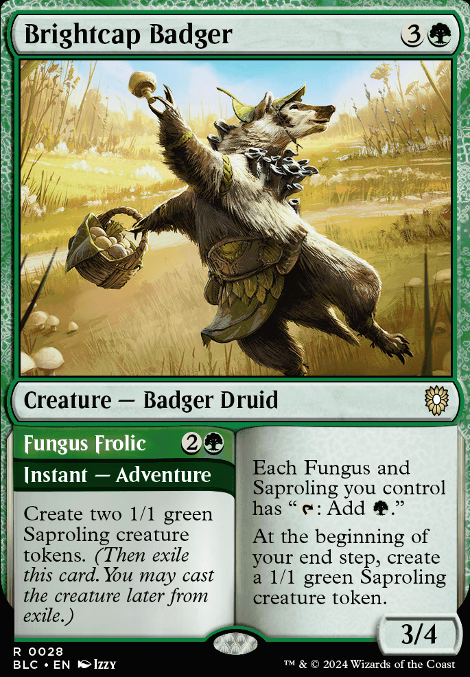 Featured card: Brightcap Badger