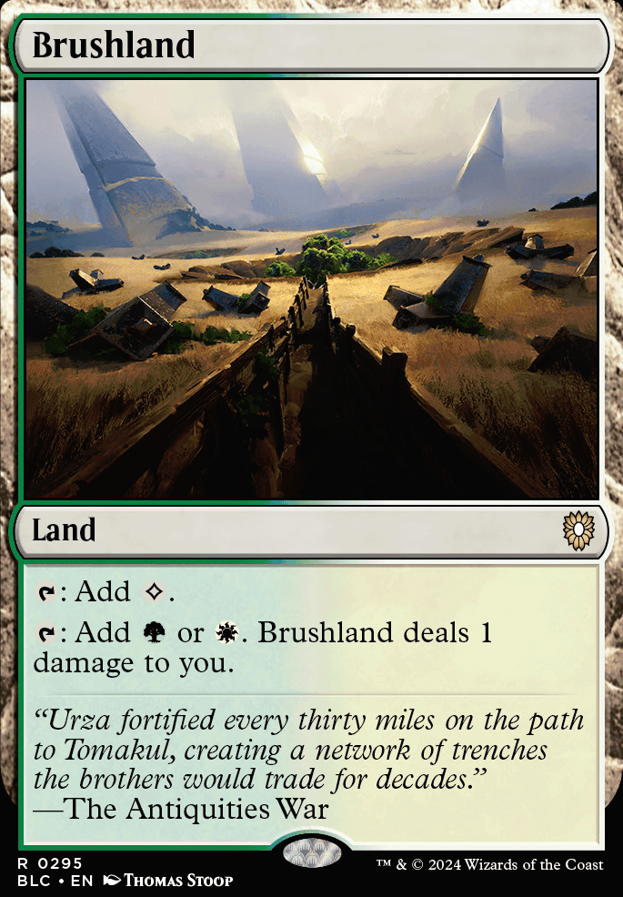 Featured card: Brushland