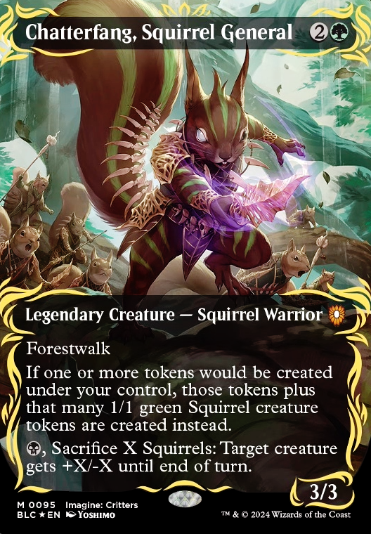 Featured card: Chatterfang, Squirrel General