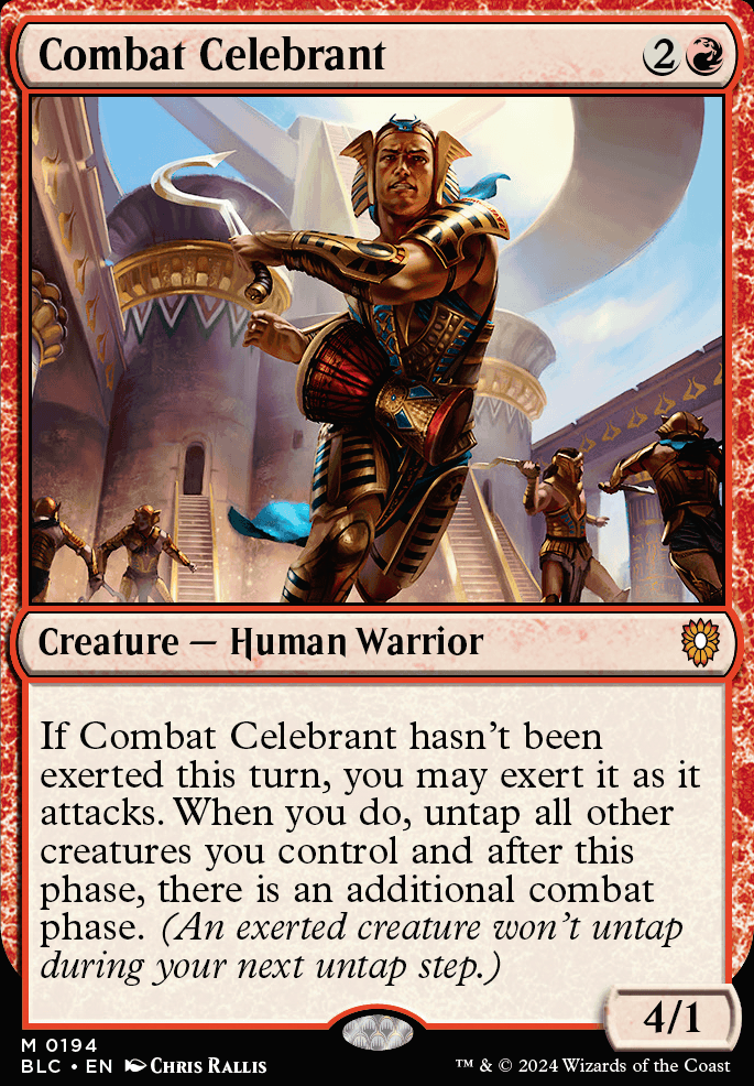 Combat Celebrant feature for Big Bad Boros