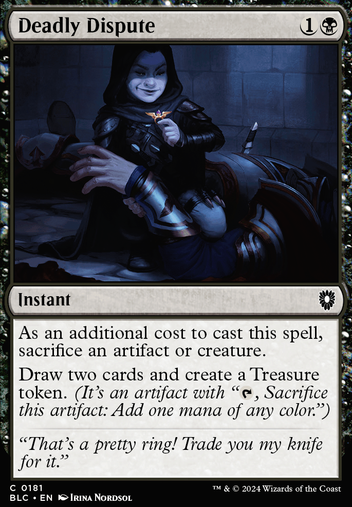 Deadly Dispute feature for Cormela, Pauper Thief ( EDH / PDH )