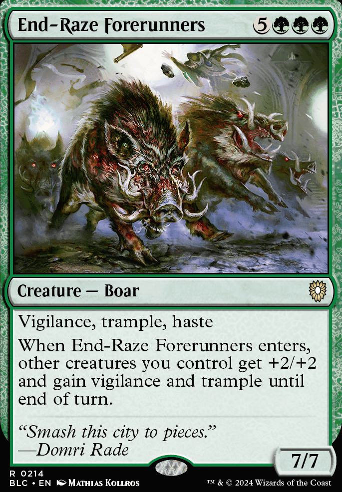 Featured card: End-Raze Forerunners