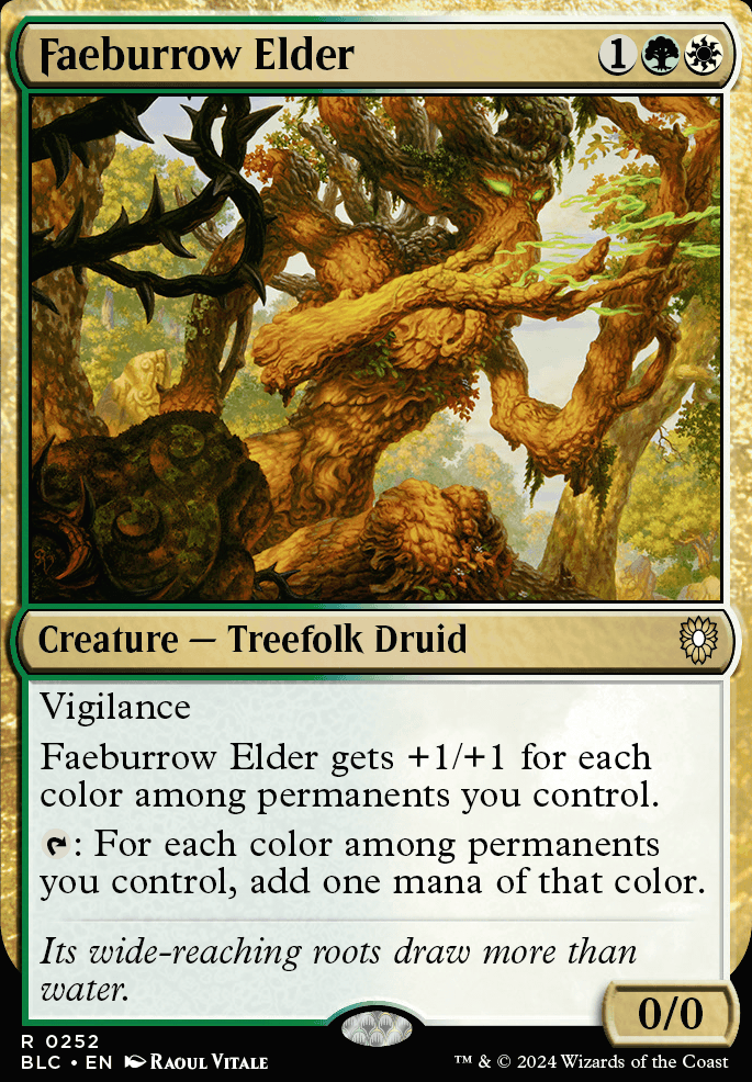 Featured card: Faeburrow Elder