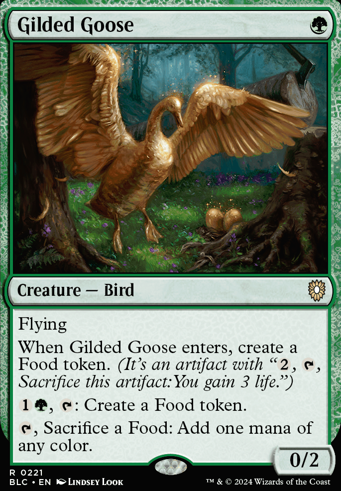 Gilded Goose feature for Crush Me, Goose Mommy