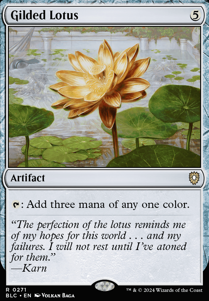 Featured card: Gilded Lotus