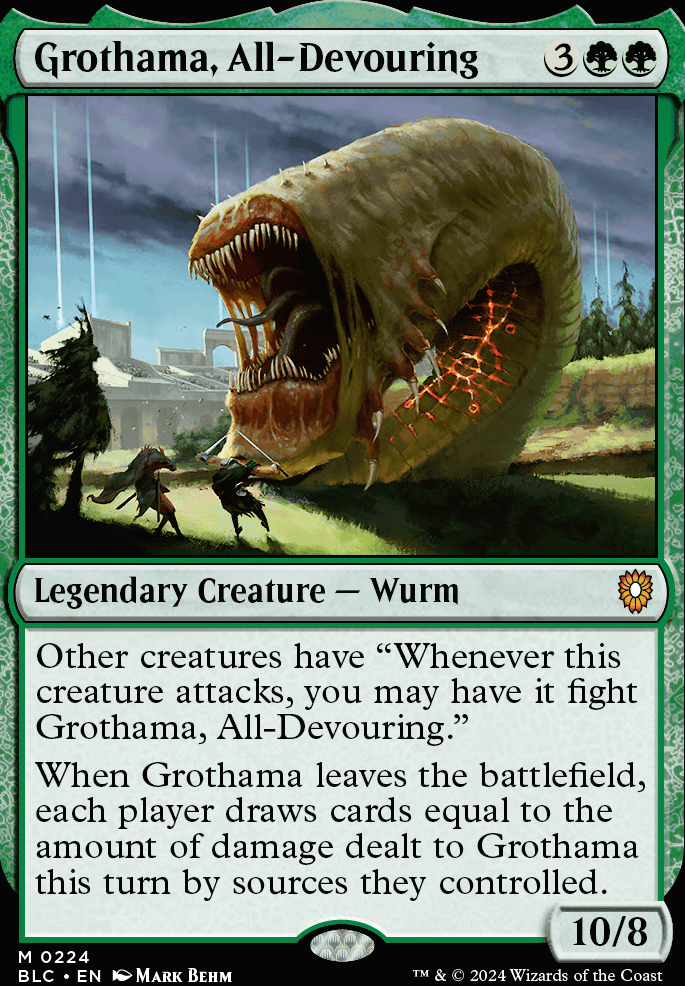 Featured card: Grothama, All-Devouring