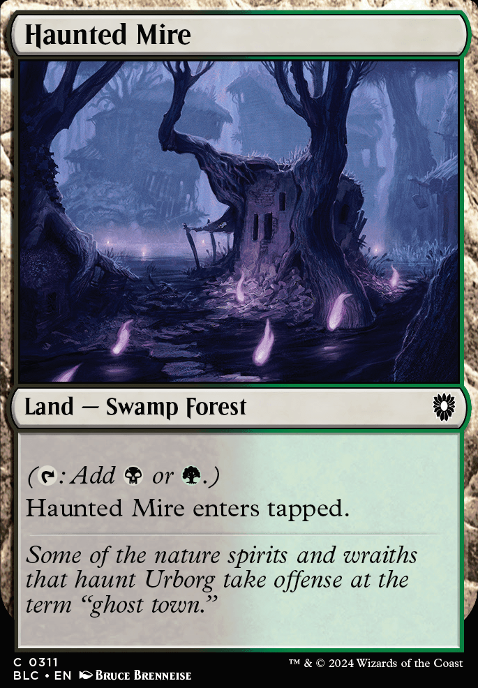 Commander: Haunted Mire