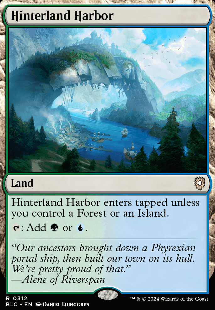 Hinterland Harbor feature for Combo spellbomb