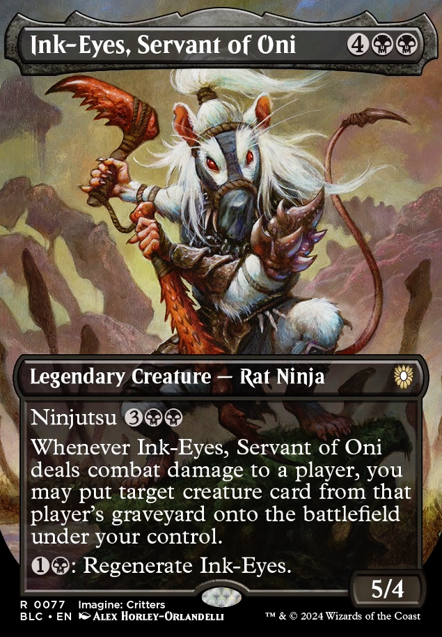 Ink-Eyes, Servant of Oni feature for Screeching Plague