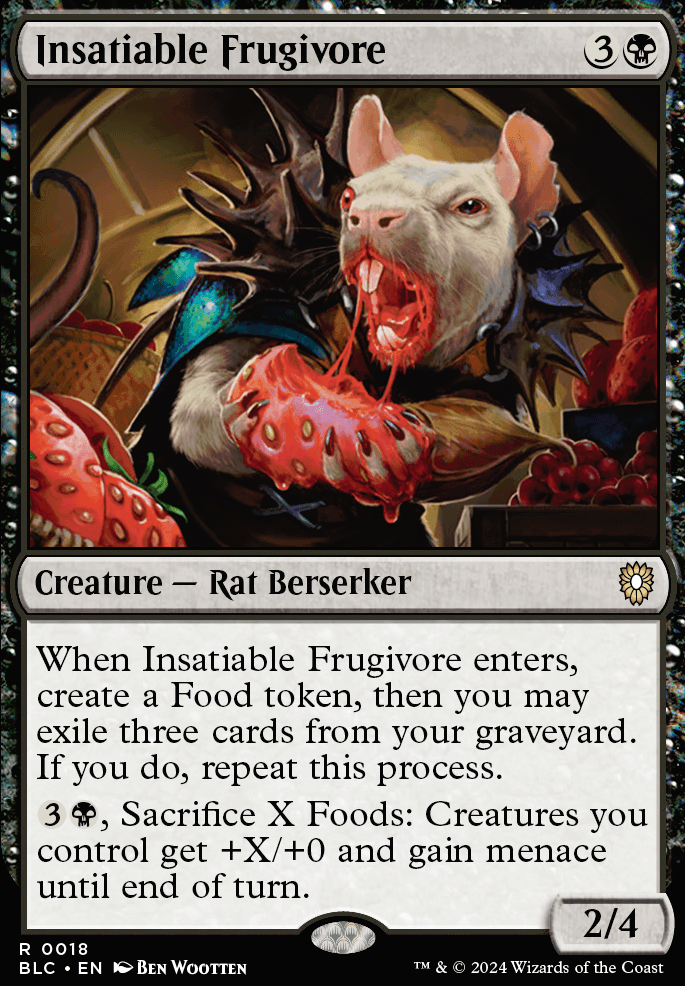 Insatiable Frugivore