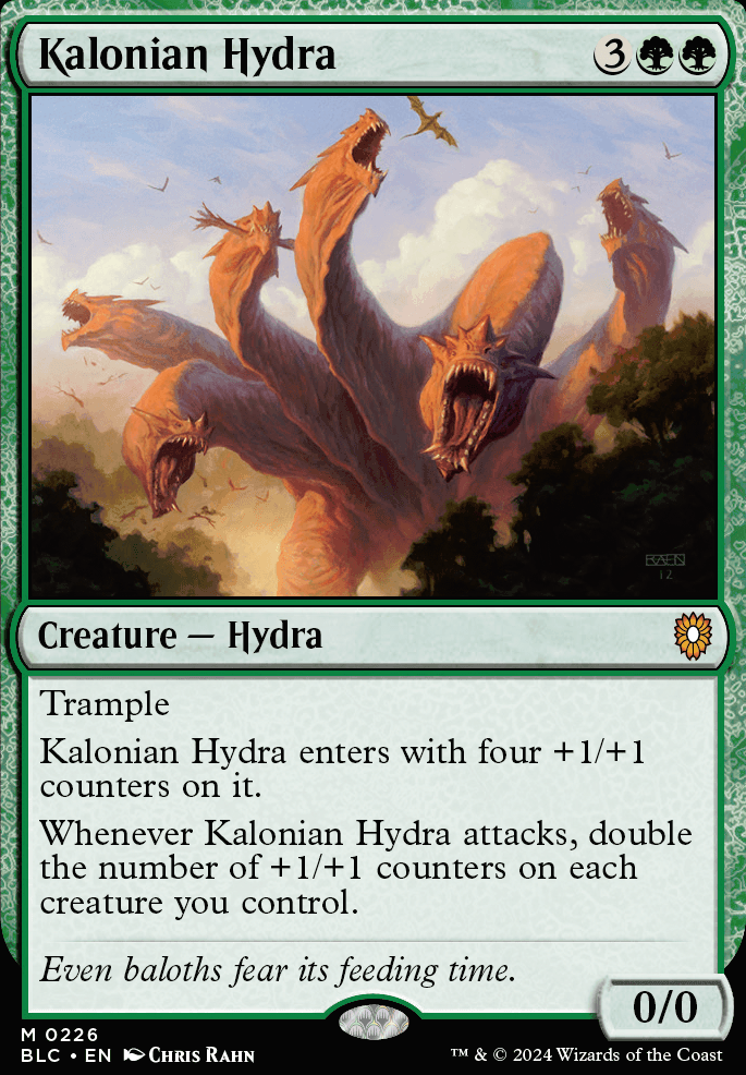 Kalonian Hydra feature for Hydra's Menace