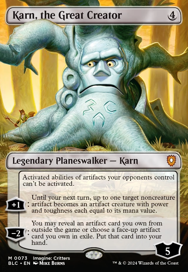 Karn, the Great Creator feature for Karnage - Colorless Eldrazi Tron