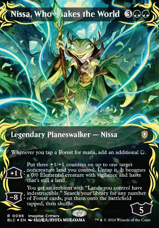 Featured card: Nissa, Who Shakes the World