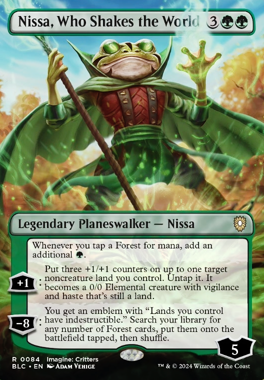 Nissa, Who Shakes the World feature for Nissa X Genesis Wave - High Tide-ish