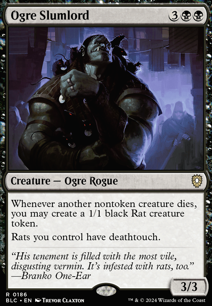 Ogre Slumlord feature for Rat king