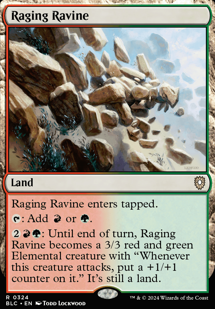 Featured card: Raging Ravine