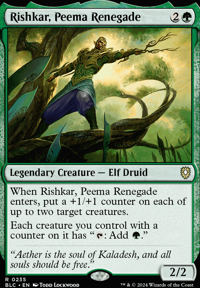 Featured card: Rishkar, Peema Renegade