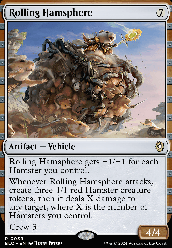 Rolling Hamsphere feature for Changeling Hamsterball