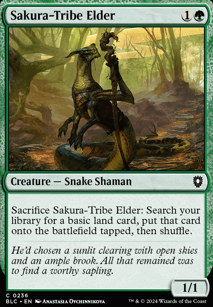 Featured card: Sakura-Tribe Elder