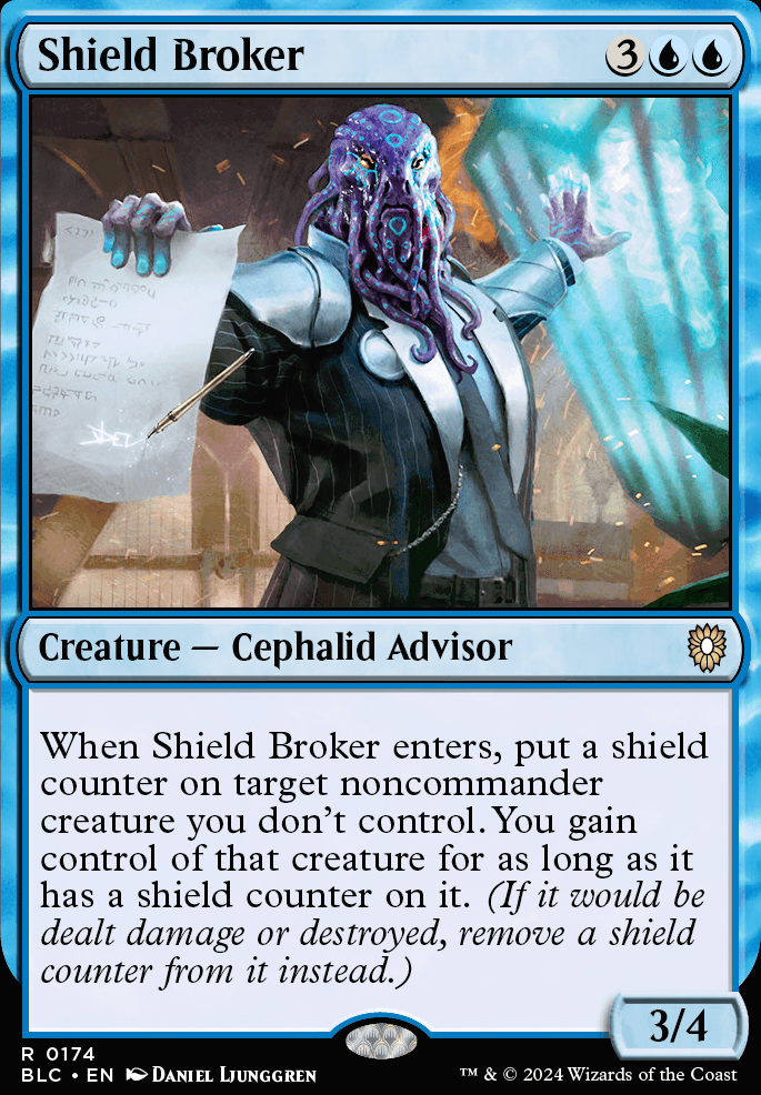 Shield Broker feature for Sex Emperor of Cephalids