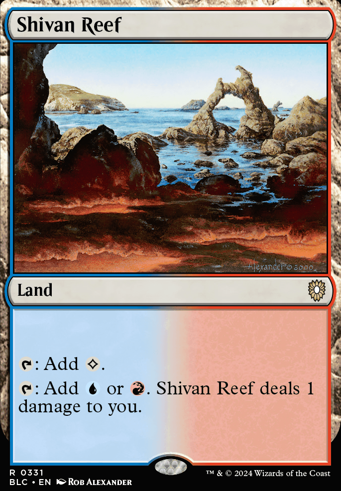 Shivan Reef feature for Riku Combo Catastrophe EDH