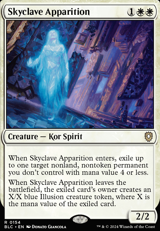 Featured card: Skyclave Apparition