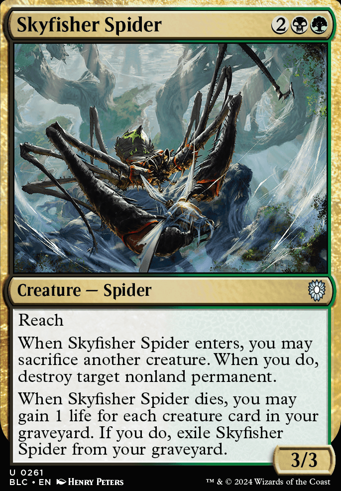 Featured card: Skyfisher Spider