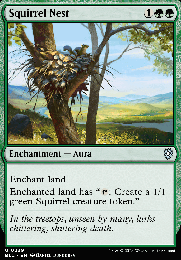 Squirrel Nest feature for Chittering Skittering Death- Chatterfang Tokens