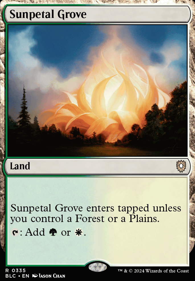 Featured card: Sunpetal Grove