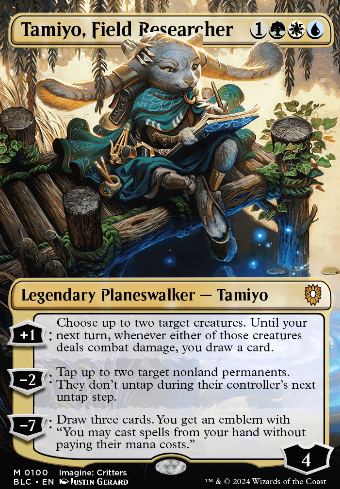 Tamiyo, Field Researcher feature for Magic Duels: Bant Goodstuff