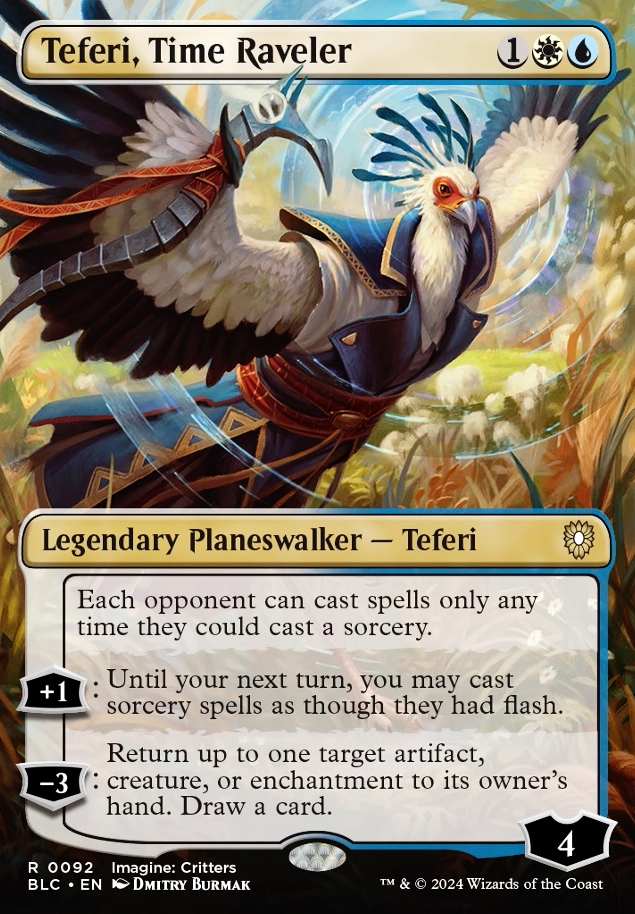 Featured card: Teferi, Time Raveler