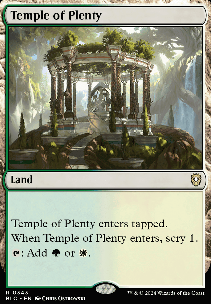 Featured card: Temple of Plenty