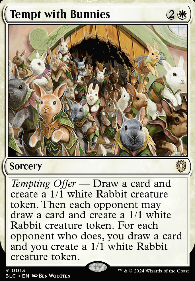 Featured card: Tempt with Bunnies