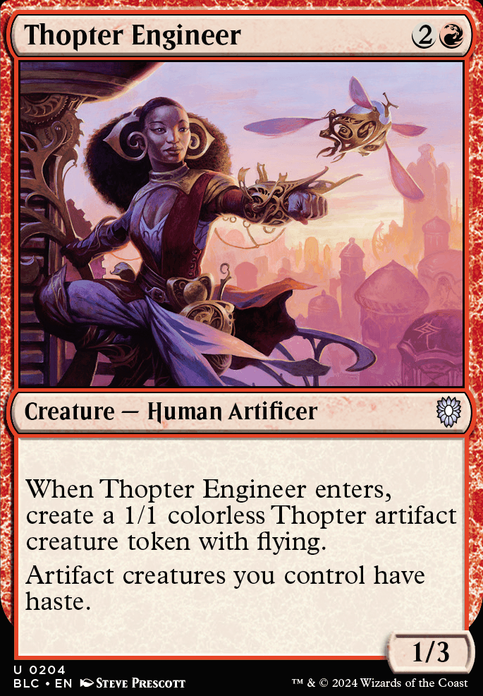 Thopter Engineer feature for UR EtB Thopters