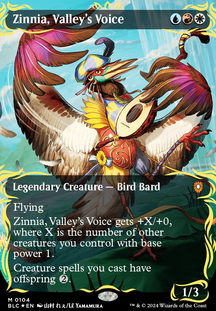Featured card: Zinnia, Valley's Voice